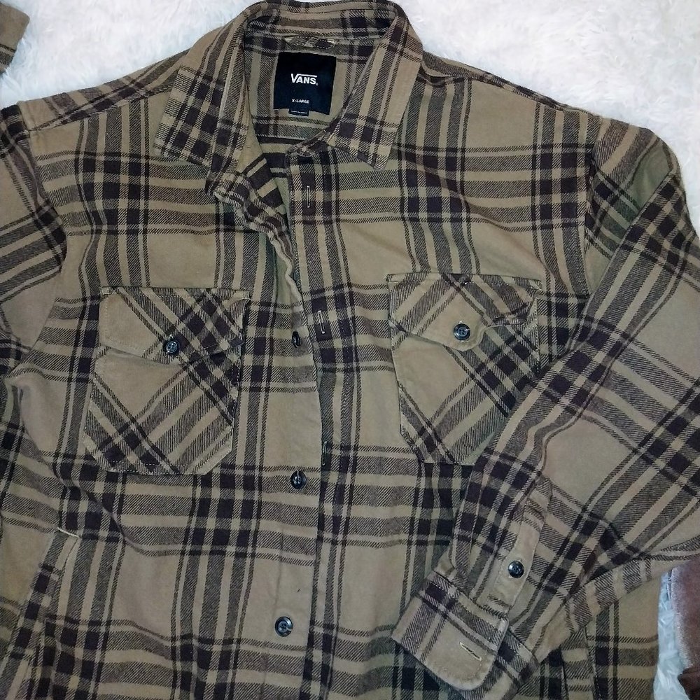 Vans Flannel Button Up Shirt